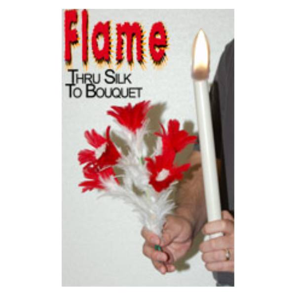 Flame thru Silk to Feather Bouquet